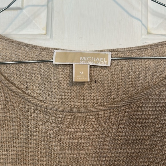 Michael Michael Kors tan sweater dress size medium - Picture 3 of 4